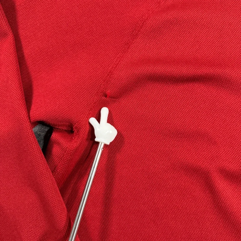 The North Face Flight Series Mens Red Quarter Zip Pullover Performance Top Large